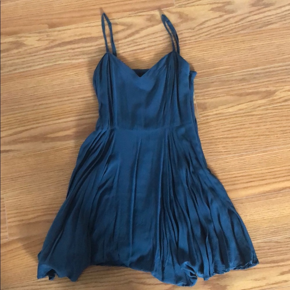 teal dress
